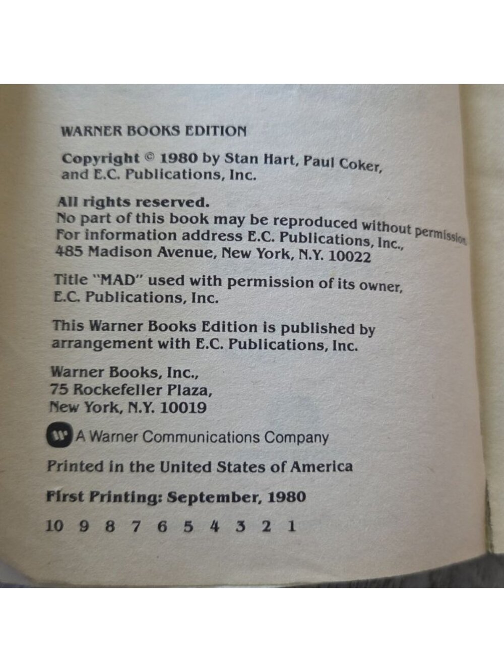 MAD Magazine Vintage Paperback Book Lot of 4 Signet Warner Books 1970s 1980 - Picture 3 of 16
